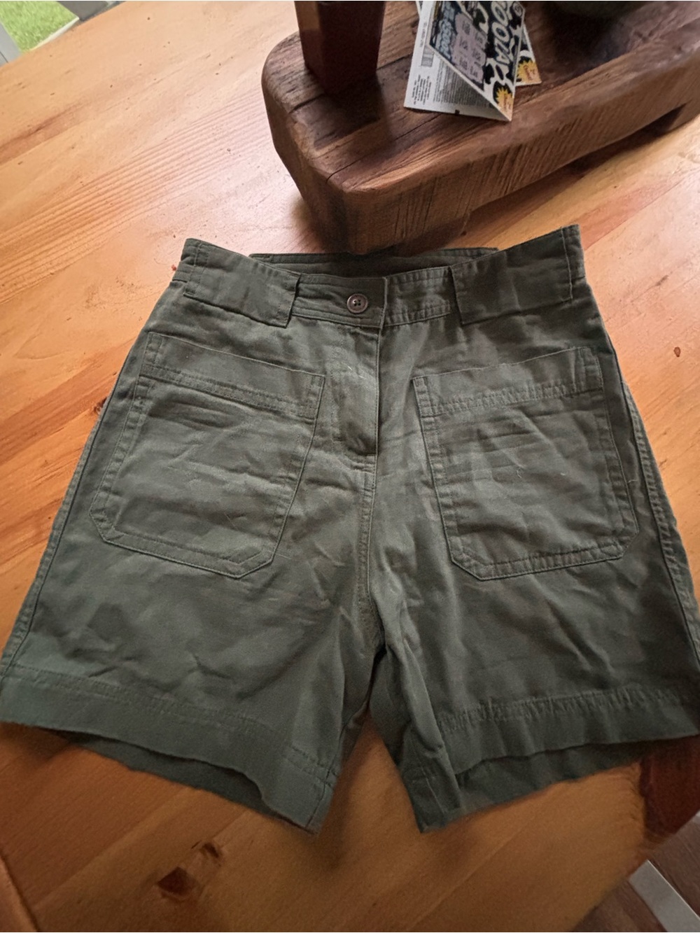 cotopaxi Olive Cargo Utility Shorts